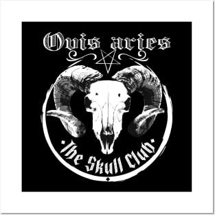 The Skull Club - Ovis Aries Original Posters and Art